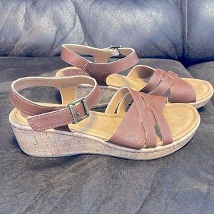 BOC brown sandals size 8